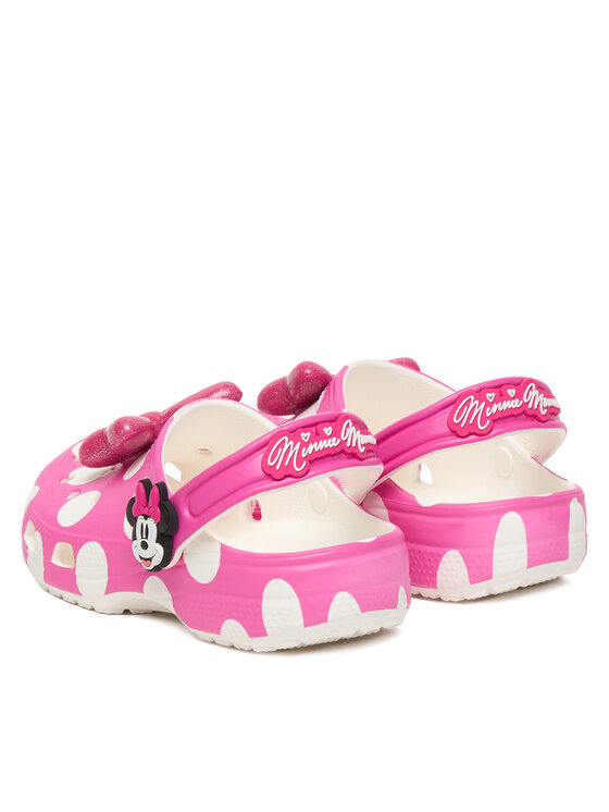 Crocs Crocs Natikači Kids Minnie Mouse Classic Clog 212294 Roza