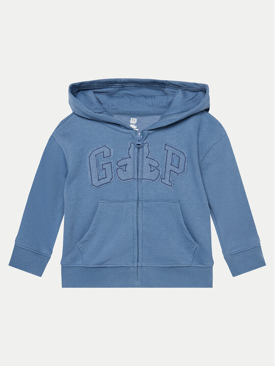 Gap Mikina 876608-00 Modrá Regular Fit