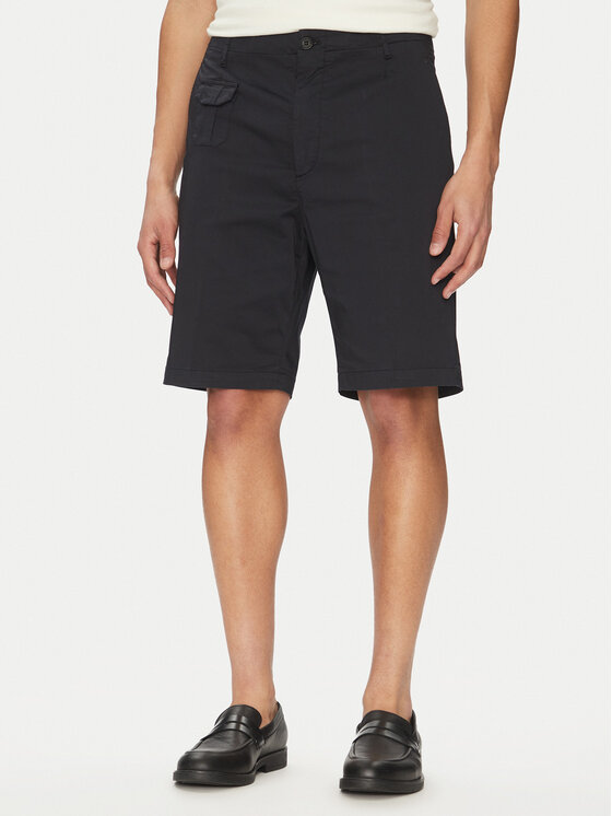 Liu Jo Liu Jo Šortky z materiálu QA5199 T8588 Tmavomodrá Regular Fit