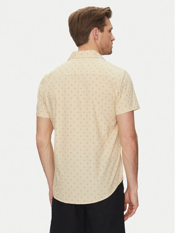 Blend Blend Särk 20718220 Beež Regular Fit
