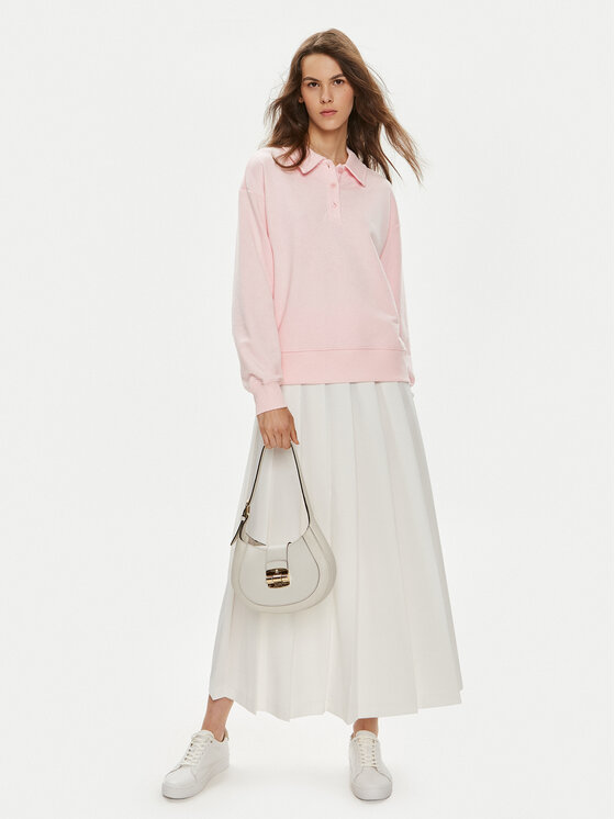 Gina Tricot Gina Tricot Світшот 24234 Рожевий Regular Fit