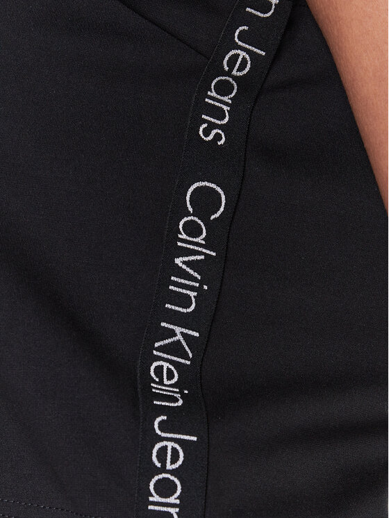 Calvin Klein Jeans Calvin Klein Jeans Top J20J220786 Černá Regular Fit