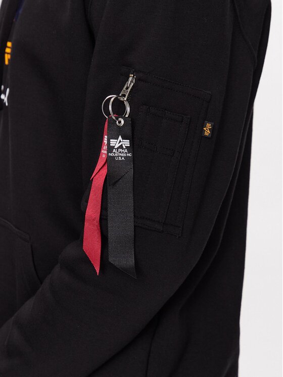 Alpha Industries Alpha Industries Світшот Muhammad Ali Pop Art 136340 Чорний Regular Fit