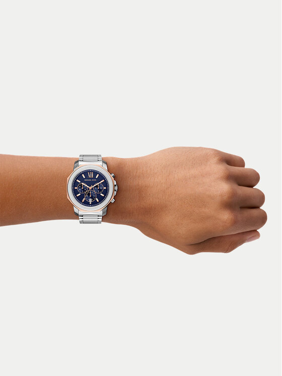 Michael Kors Michael Kors Zegarek Prescott MK9250 Srebrny