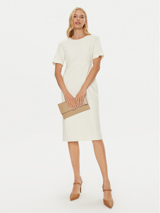 BOSS Boss Повсякденна сукня Dalune 50432020 Бежевий Regular Fit