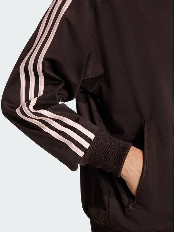 adidas adidas Bluza FIREBIRD Brązowy Loose Fit