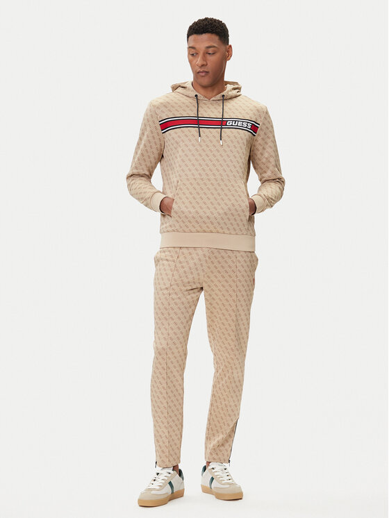 Guess Guess Μπλούζα Z4BQ30 K7122 Μπεζ Regular Fit