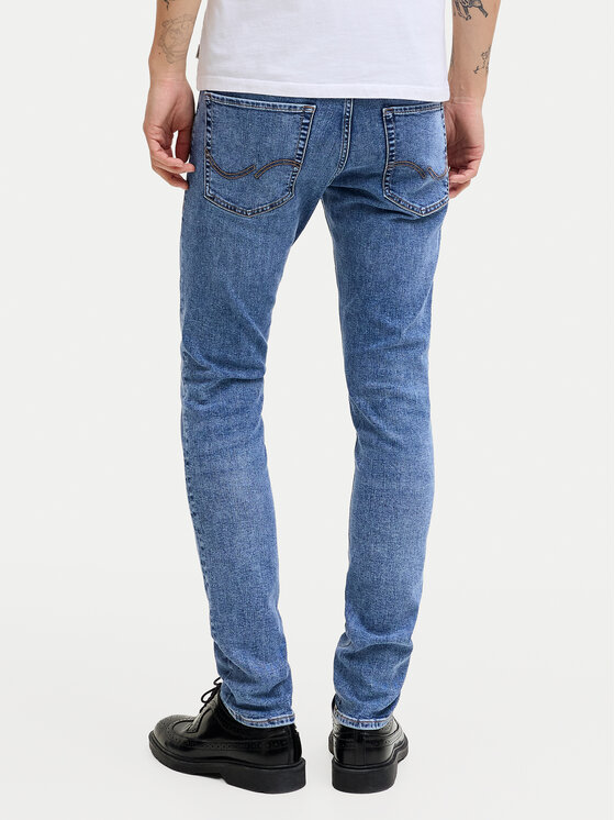 Jack & Jones Jack & Jones Jeansy Glenn 12289499 Modrá Slim Fit