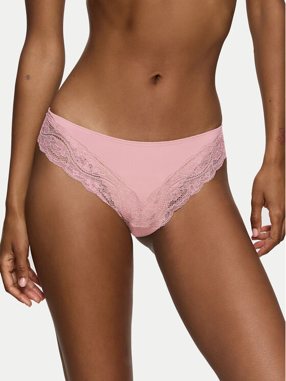 Figi klasyczne, rozmiar S, Różowe, Lovely Micro 10182556