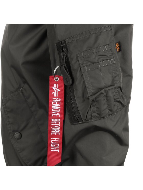 Alpha Industries Alpha Industries Bunda bomber AI.126101-136-XL Šedá Regular Fit