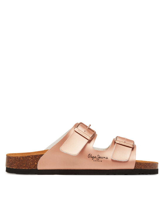 Pepe Jeans Pepe Jeans Klapki PLS90621 Złoty