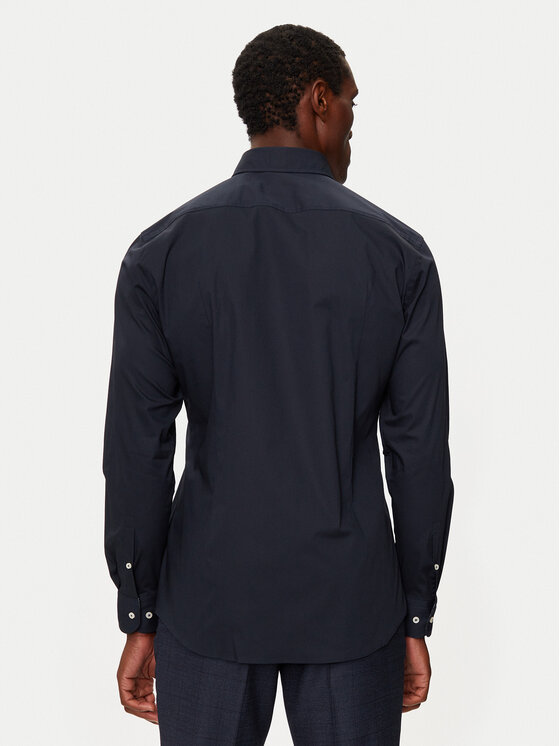 BOSS Boss Marškiniai H-Hank 50519859 Tamsiai mėlyna Slim Fit
