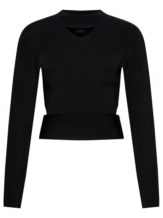 Guess Guess Rolák W1GR17 Z2NH0 Čierna Slim Fit