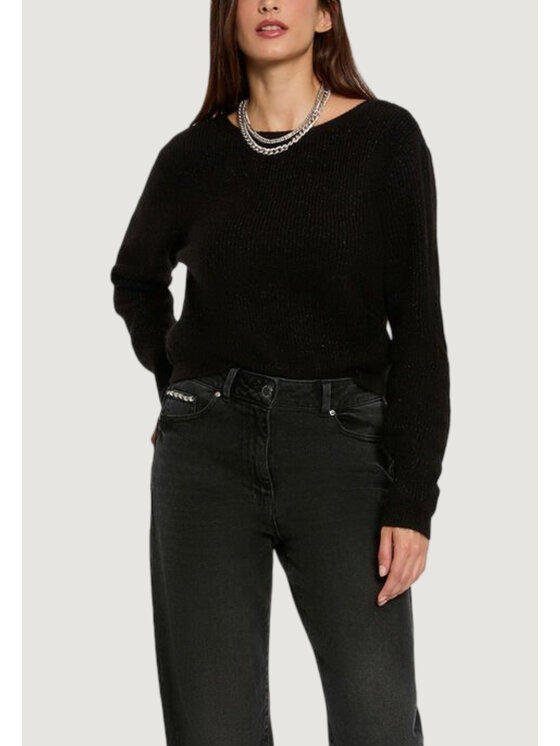 Morgan De Toi Morgan De Toi Cardigan 242-MIMO Nero Casual Fit