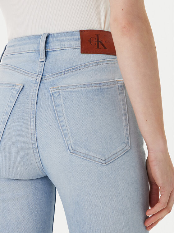 Calvin Klein Jeans Calvin Klein Jeans Jeans hlače LV047F701G Svetlo modra Skinny Fit