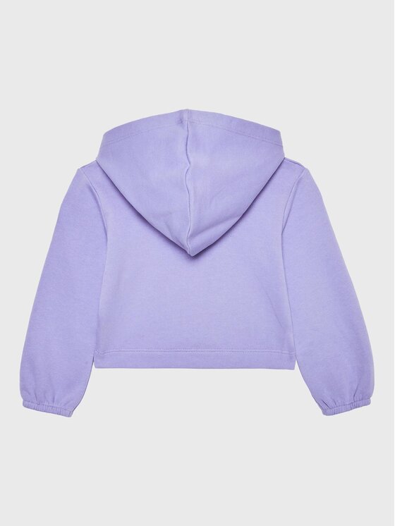 United Colors Of Benetton United Colors Of Benetton Bluza 3J68G501U Fioletowy Regular Fit