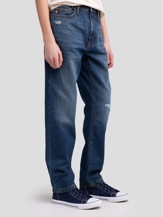 BIG STAR BIG STAR Jeansy ISAAM Niebieski Loose Fit