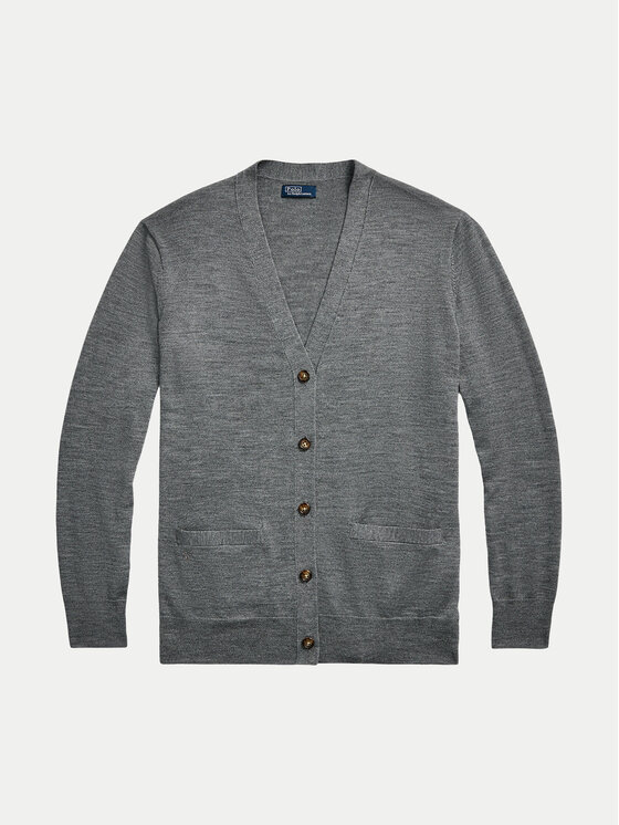 Polo Ralph Lauren Polo Ralph Lauren Kardigan 211956233002 Siva Relaxed Fit