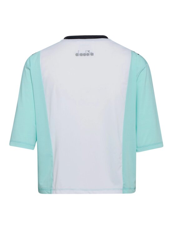 Diadora Diadora T-Shirt DIADORA L. SS T-SHIRT BE ONE TECH Niebieski Loose Fit