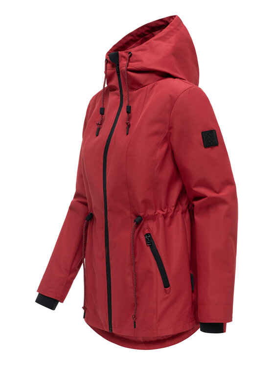 Navahoo Navahoo Kurtka przejściowa Blumentanz Czerwony Regular Fit