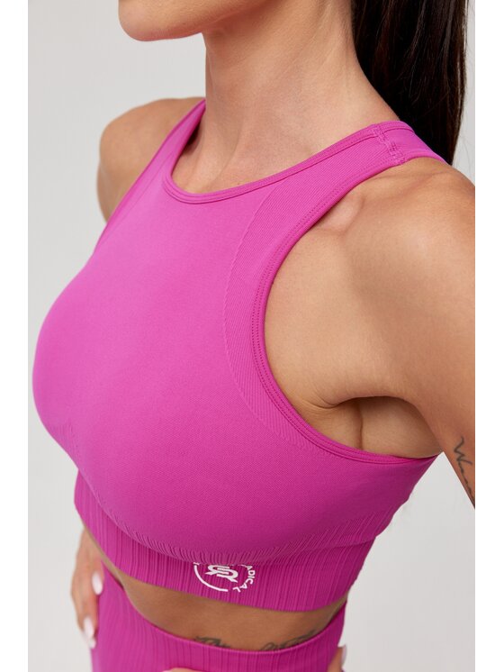 ROUGH RADICAL ROUGH RADICAL Biustonosz sportowy SEAMLESS LINEA SPORTS BRA Różowy