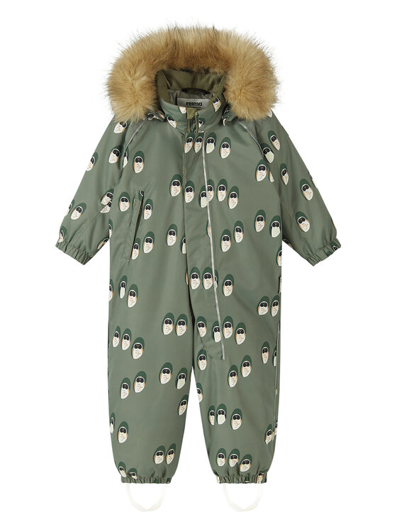 Reima Reima Зимовий комбінезон Lappi 5100129C Темно-зелений Regular Fit