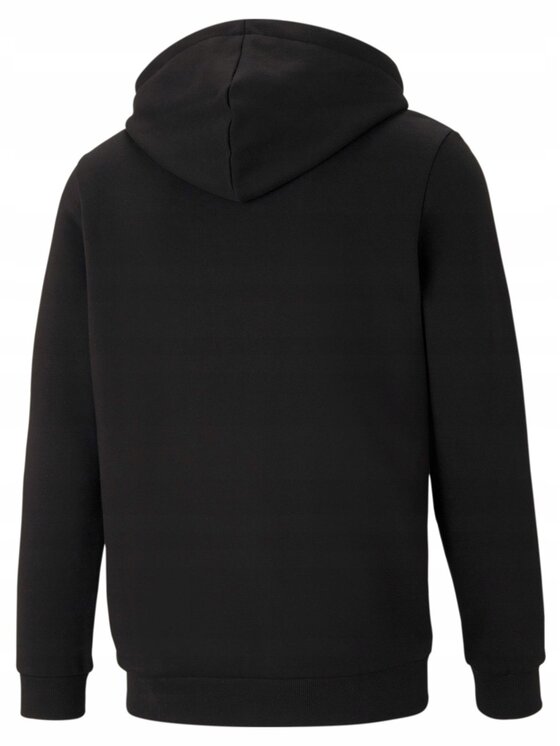 Puma Puma Bluza Puma Essentials Big Logo Full-Zip Hoodie Czarny Standard Fit