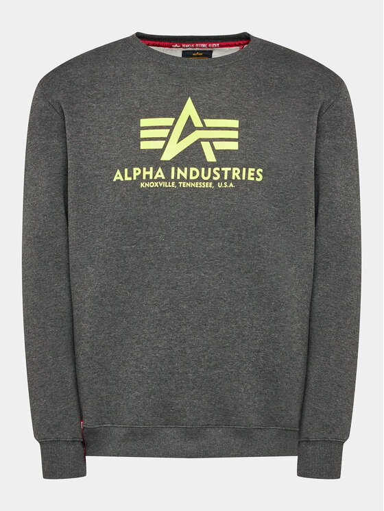 Alpha Industries Jopa Basic 178302 Siva Regular Fit