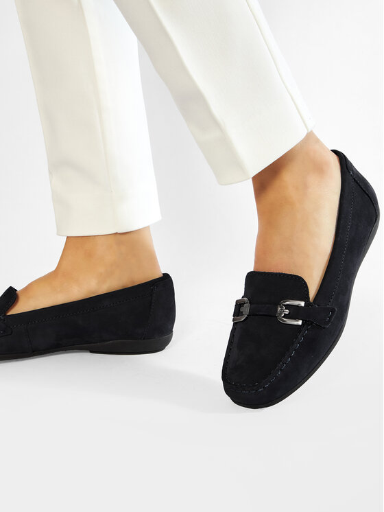 Geox Geox Mokasíny D Annytah Moc A D84BMA 00032 C4007 Černá