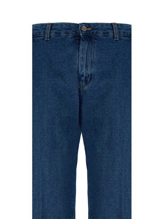 ACANFORA ACANFORA Spodnie zimowe UNTORCA-BLU Niebieski Regular Fit