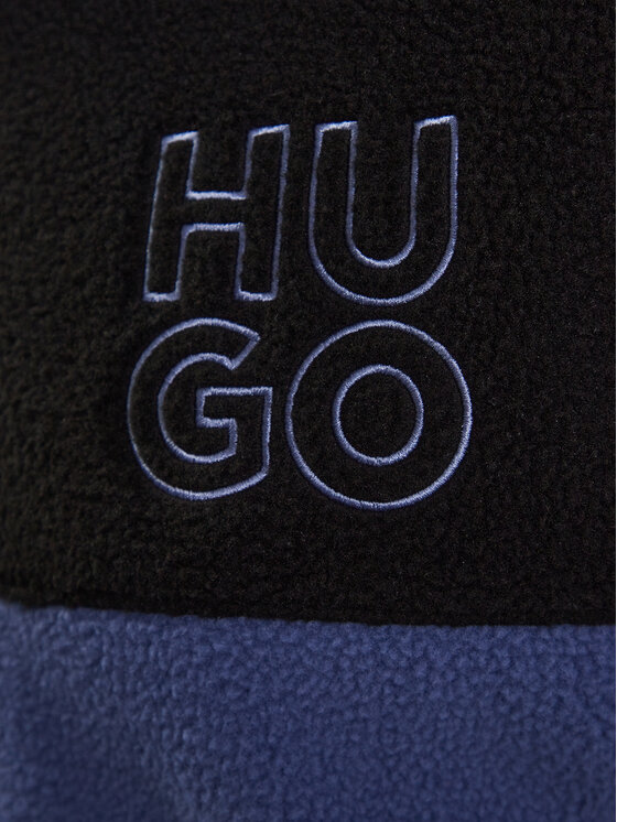 HUGO Hugo Felpa di pile Dorpion 50482858 Blu Relaxed Fit