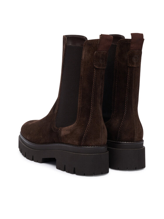Tamaris Tamaris Kotníková obuv s elastickým prvkem 1-25992-41 Hnědá
