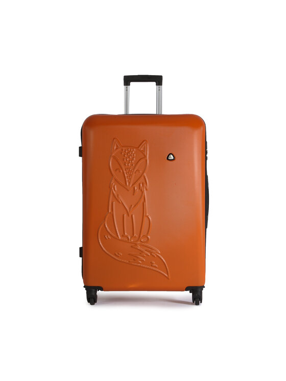Valigia rigida grande T5550-6 Arancione