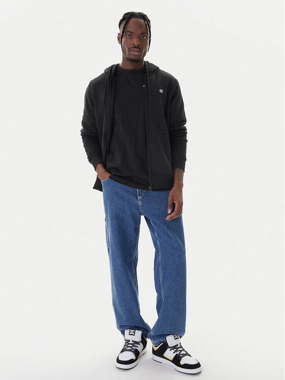 Element Element Μπλούζα Cornell Classic Zh ELYFT00199 Μαύρο Regular Fit