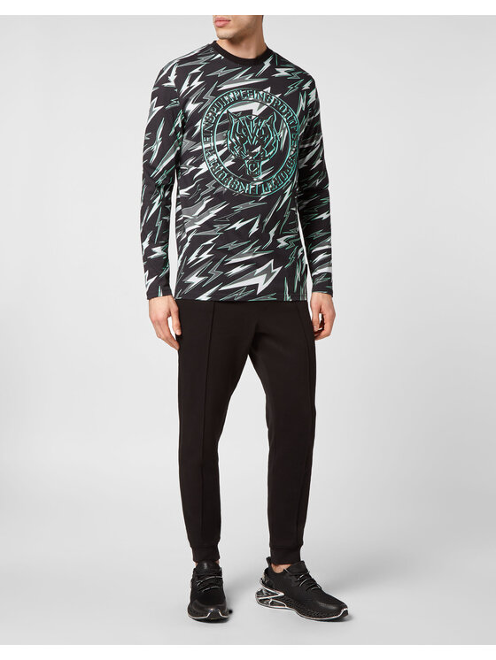 Plein Sport Plein Sport T-Shirt 2773 Czarny Regular Fit