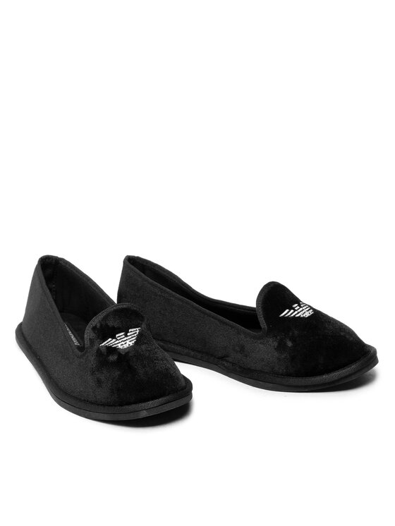 Emporio Armani Emporio Armani Naminės šlepetės XJJW01 XD228 00002 Juoda