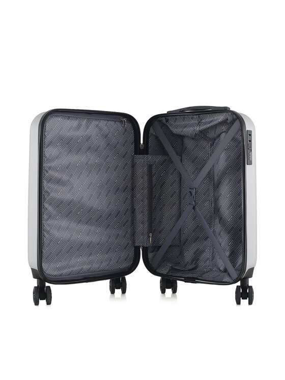 Semi Line Semi Line Rankinio bagažo lagaminas T5762-2 Sidabrinė