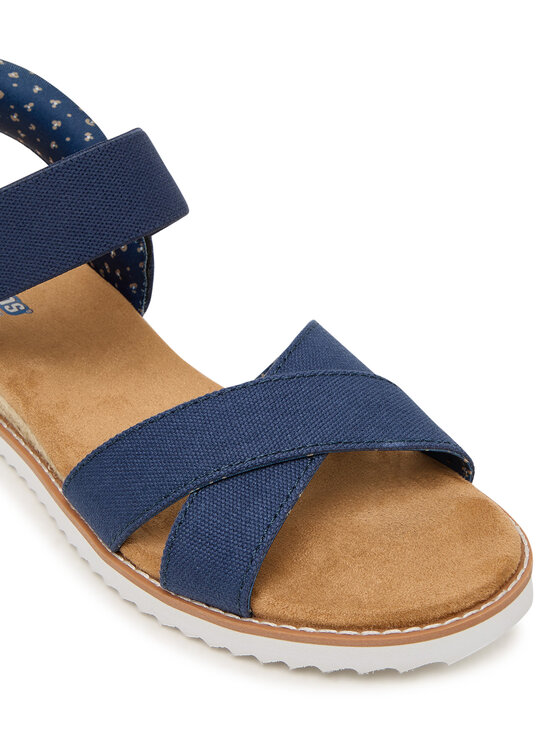 Skechers Skechers Sandále BOBS Desert Kiss - Golden Lily 114418/NVY Tmavomodrá