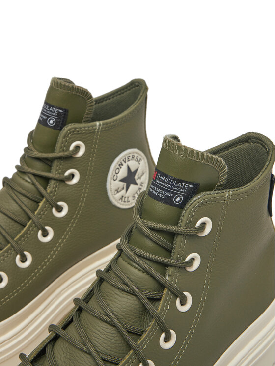 Converse Converse Modne superge Chuck Taylor All Star Lugged Heel Platform Waterproof A11163C 306 Zelena
