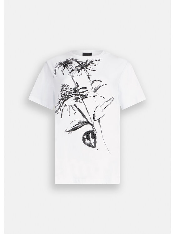 Liu Jo Liu Jo T-shirt CF5382J6308W9992 Bianco Regular Fit