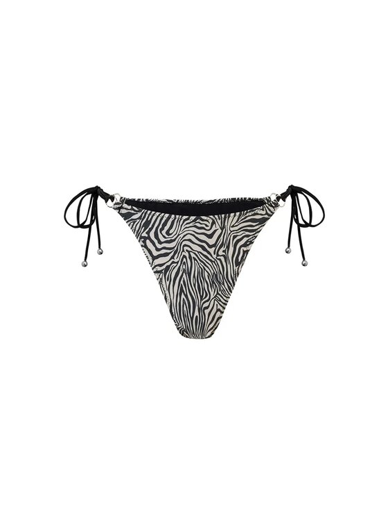 Love and Hate Love and Hate Bikini Zebra Czarny