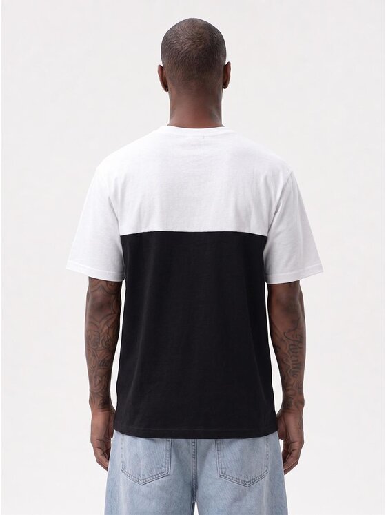 MyStars MyStars T-Shirt Peace 132432 Czarny Regular Fit