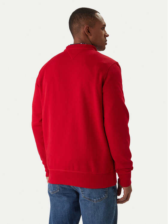 Tommy Hilfiger Tommy Hilfiger Μπλούζα Logo MW0MW11596 Κόκκινο Regular Fit