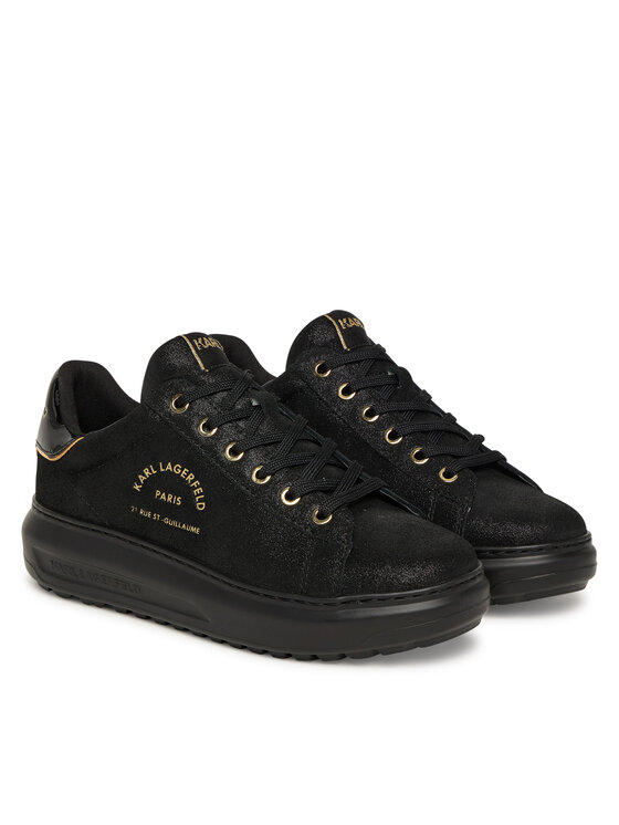 KARL LAGERFELD KARL LAGERFELD Laisvalaikio batai KL67537 Juoda