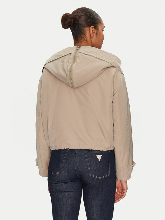 Guess Guess Átmeneti kabát W5RL13 WGWD2 Barna Regular Fit