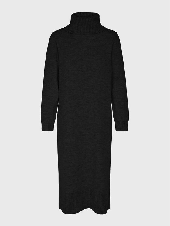 ONLY ONLY Трикотажна сукня Brandie 15214595 Чорний Regular Fit