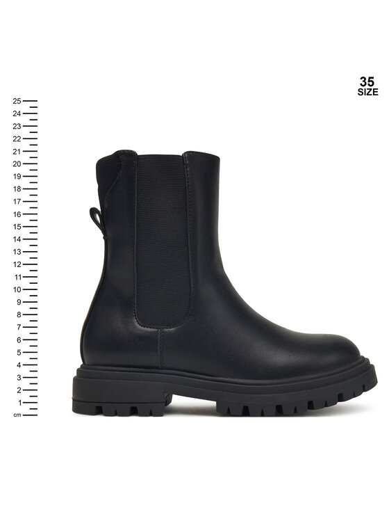 Calvin Klein Calvin Klein Botki Chelsea Boot V3A5-83121-1464 D Czarny