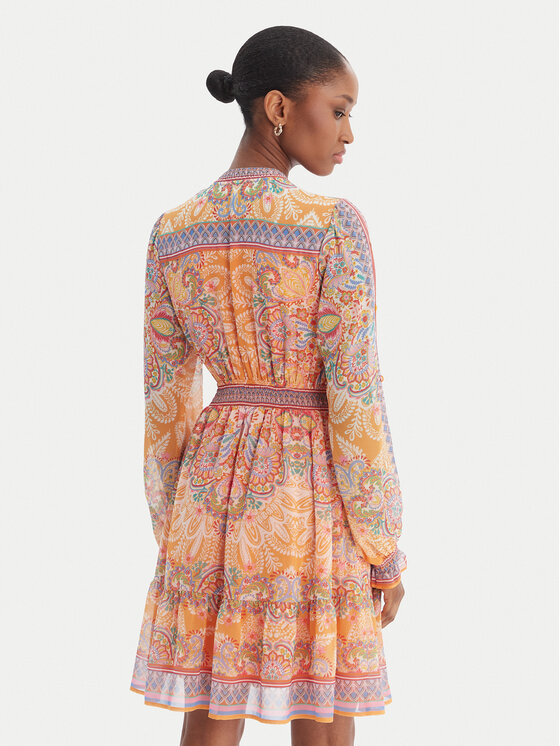 Hale Bob Hale Bob Sommerkleid Eleanora 5YTK662A Orange Regular Fit