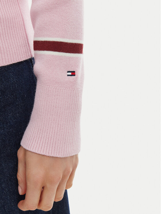 Tommy Hilfiger Tommy Hilfiger Kardiganas WW0WW49617 Rožinė Regular Fit