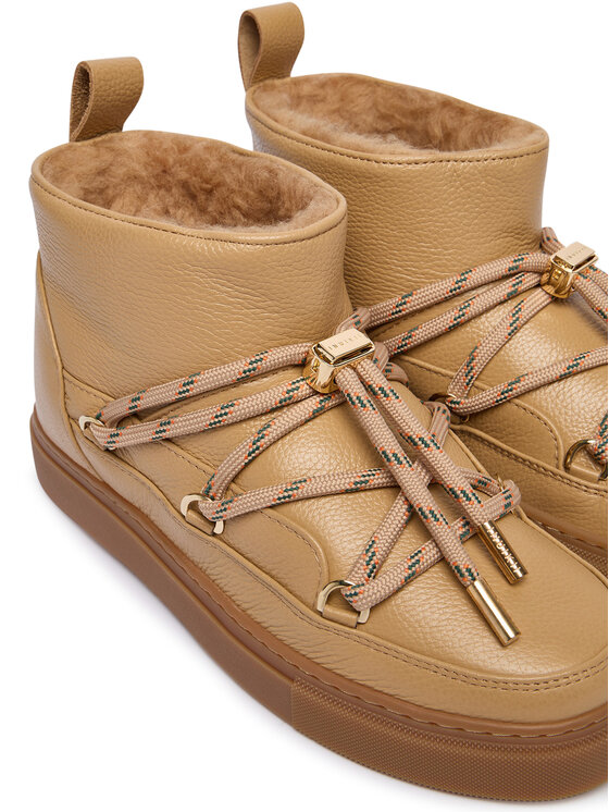 Inuikii Inuikii Schneeschuhe Full Leather Gloss 1001.001.0371 Beige